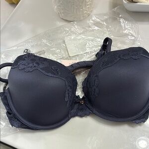 Victoria's Secret Midnight Blue Lace Bra